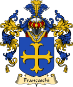 Italian Family Coat of Arms (v.25a) Franceschi