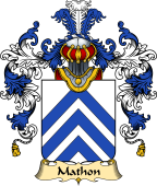 French Family Coat of Arms (v.25) Mathon