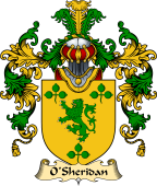 Irish Family Coat of Arms (v.25a) O