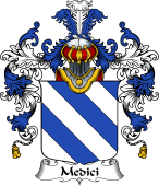 Italian Family Coat of Arms (v.25b) Medici