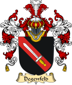 German Coat of Arms (v.25b) Degenfeld