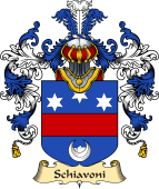 Italian Family Coat of Arms (v.25a) Schiavoni
