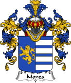 Italian Family Coat of Arms (v.25b) Monza