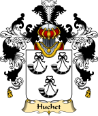French Family Coat of Arms (v.25) Huchet