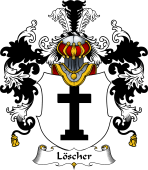 German Wappen Coat of Arms (v.25) Löscher