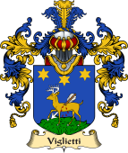 Italian Family Coat of Arms (v.25a) Viglietti