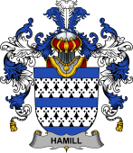 Irish Family Coat of Arms (v.25b) Hamill