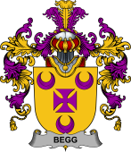 Irish Family Coat of Arms (v.25b) Begg