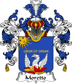 Italian Family Coat of Arms (v.25b) Moretto