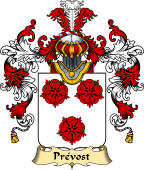 French Family Coat of Arms (v.25) Prévost II