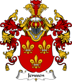 German Wappen Coat of Arms (v.25) Jenssen