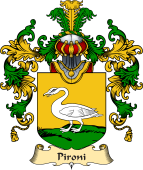 Italian Family Coat of Arms (v.25a) Pironi