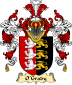 Irish Family Coat of Arms (v.25a) O