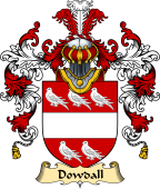 Irish Family Coat of Arms (v.25a) Dowdall