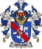 Irish Family Coat of Arms (v.25b) Heyland