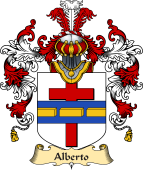 Italian Family Coat of Arms (v.25a) Alberto