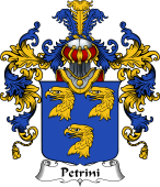 Italian Family Coat of Arms (v.25b) Petrini
