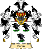 French Family Coat of Arms (v.25) Parise