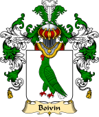 French Family Coat of Arms (v.25) Boivin