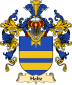 Irish Family Coat of Arms (v.25a) Holte or Holt
