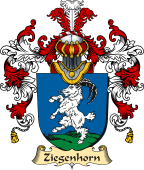German Coat of Arms (v.25b) Ziegenhorn