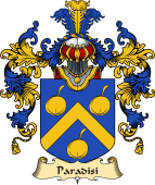 Italian Family Coat of Arms (v.25a) Paradisi