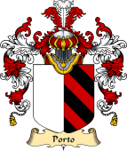 Italian Family Coat of Arms (v.25a) Porto