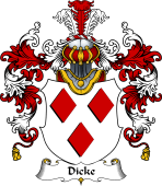 German Wappen Coat of Arms (v.25) Dicke