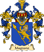 Italian Family Coat of Arms (v.25a) Magnano