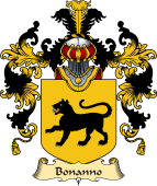 Italian Family Coat of Arms (v.25a) Bonanno