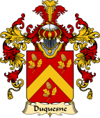 French Family Coat of Arms (v.25) Quesne (du)