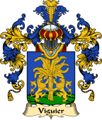 French Family Coat of Arms (v.25) Viguier