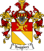 Italian Family Coat of Arms (v.25b) Ruggieri