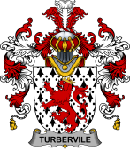 Irish Family Coat of Arms (v.25b) Tubervile or Tuberville