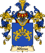 French Family Coat of Arms (v.25) Alfonse