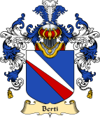 Italian Family Coat of Arms (v.25a) Berti
