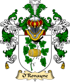 Irish Family Coat of Arms (v.25a) O
