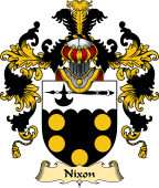Irish Family Coat of Arms (v.25a) Nixon