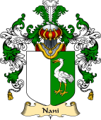 Italian Family Coat of Arms (v.25a) Nani