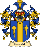 Italian Family Coat of Arms (v.25a) Peracchio