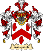 Irish Family Coat of Arms (v.25a) Maynard