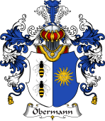 German Wappen Coat of Arms (v.25) Obermann