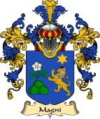 Italian Family Coat of Arms (v.25a) Magni