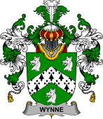 Irish Family Coat of Arms (v.25b) Wynne