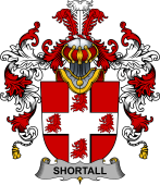 Irish Family Coat of Arms (v.25b) Shortall