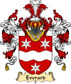 Irish Family Coat of Arms (v.25a) Everard