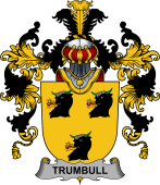 Irish Family Coat of Arms (v.25b) Trumbull or Turnbull