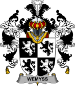 Irish Family Coat of Arms (v.25b) Wemyss