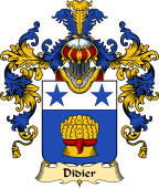French Family Coat of Arms (v.25) Didier