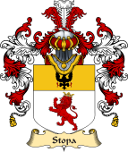Italian Family Coat of Arms (v.25a) Stopa